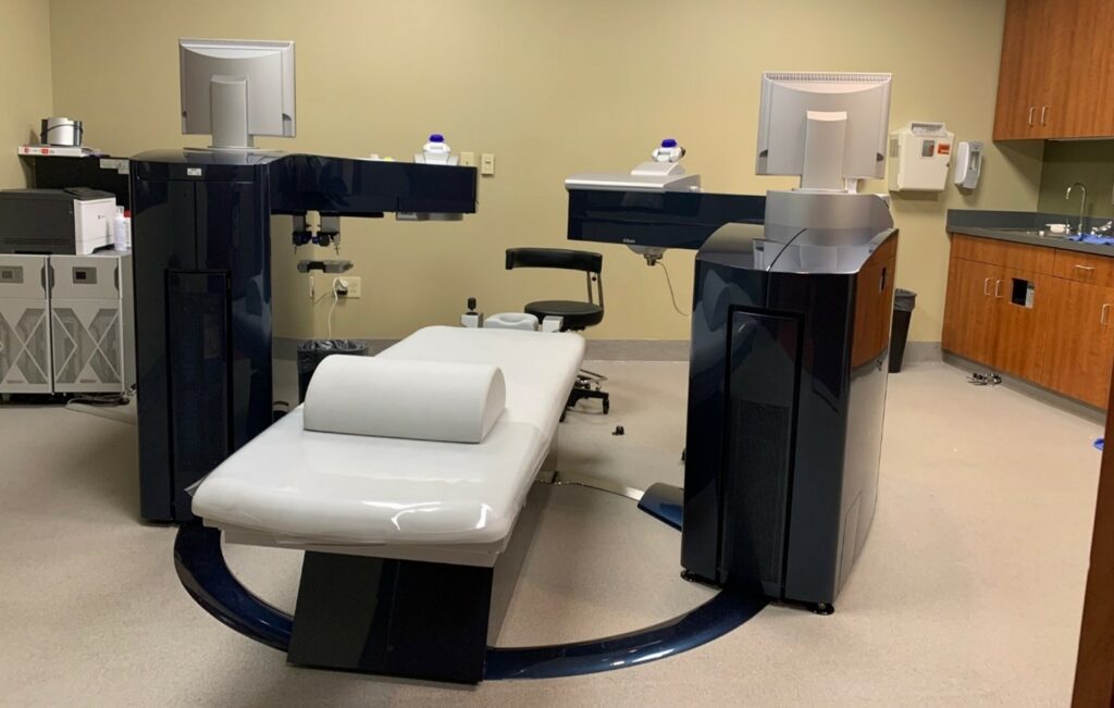 LASIK Suite Rock Island clinic WaveLight laser system